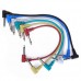 Power Dynamics PD Connex Patch cable 6pcs- 0,5m color OFC Mono
